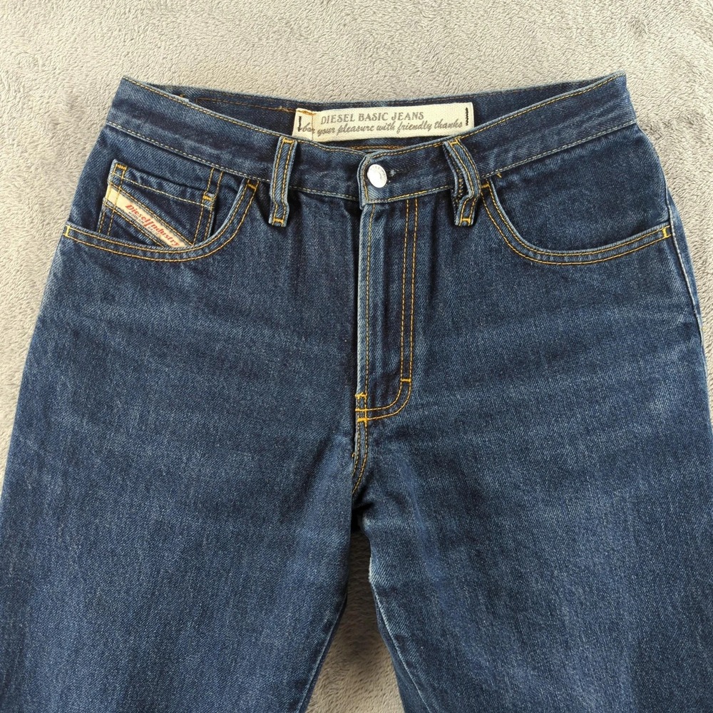 Diesel Men’s Dark Blue Bootcut Jeans - Picture 2 of 12